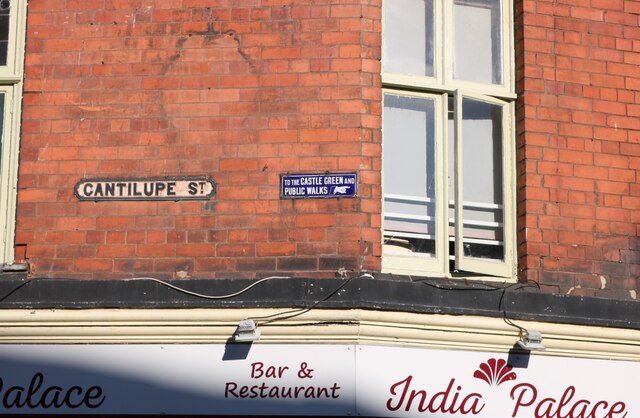 Old signs on Cantilupe Street, Hereford