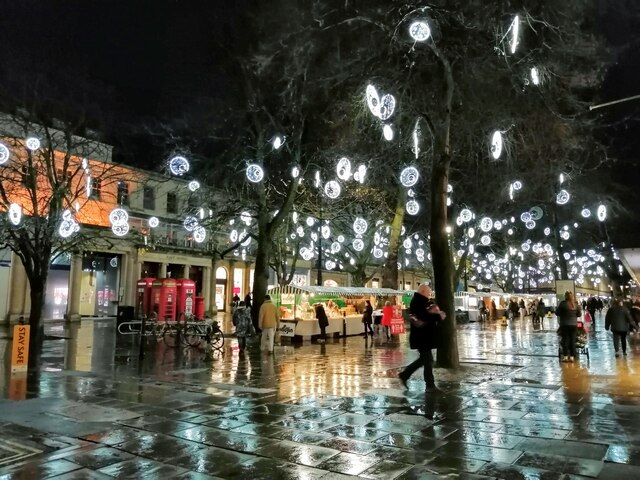 Christmas Lights and Market, Cheltenham