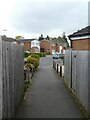 Footpath to Exmoor Close, Loughborough