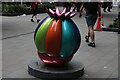 View of "Bloom Paradise" by Jun T. Lai outside Fenchurch Street Station #2