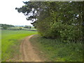 Public footpath north of Boughton End Farm (2)