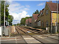 Remains of old Up platform, Lidlington railway station