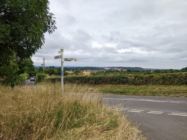 Junction at the top of Culver Hill