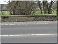 Old Bridge Marker on Langford Loop Bridge, A38 in Churchill