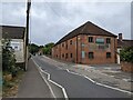 Bow Street, looking west towards the river bridge