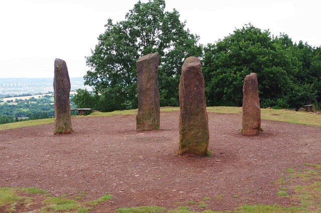 The Four Stones (2), Clent Hills near Clent, Worcs