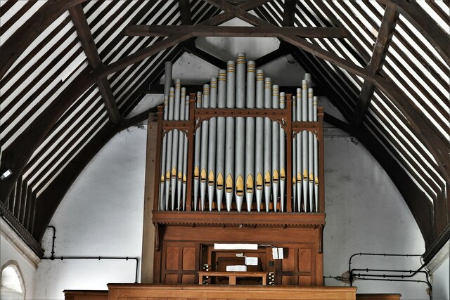Aston Cantlow, St. John the Baptist's Church: The organ