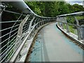 On the Millennium Bridge, Southbank Marina, Kirkintilloch