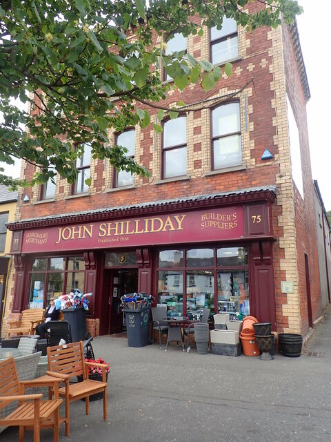 John Shilliday, Ironmongers and Builders' Merchants, Main Street, Castlewellan
