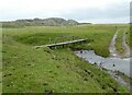 NM2763 : Coll - Sorisdale - Stream, ford and footbridge by Rob Farrow