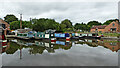 Marina at Kings Bromley Wharf in Staffordshire