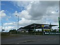 Filling station, A38/A39 roundabout, north of Bridgwater