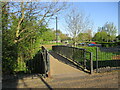 Footbridge to a carpark, Tamworth