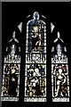 SP5153 : Byfield, Church of the Holy Cross: Kempe south transept Farebrother family memorial window by Michael Garlick