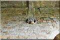 Middleton Cheyney, All Saints Church: South porch roof corbel