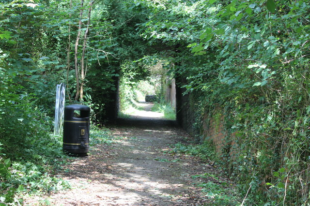 Path up to derelict pithead baths