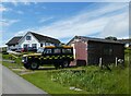 Coll - Arinagour - Coastguard station and vehicle