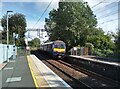 Train arriving at Westerton