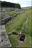 NY8243 : Waste water leat, Killhope Lead Mining Centre by Andrew Curtis