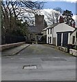 Road to the churchyard, Caerleon