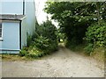 Track to Trethurffe Manor past Bramble Cottage