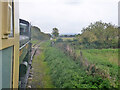 Train approaching level crossing, Chinnor