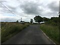 Minor road at Corrie Common