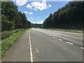 SJ3556 : Lay-by on the A483 towards Wrexham by Steven Brown