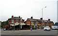Public house and shops on Reading Road, Wokingham