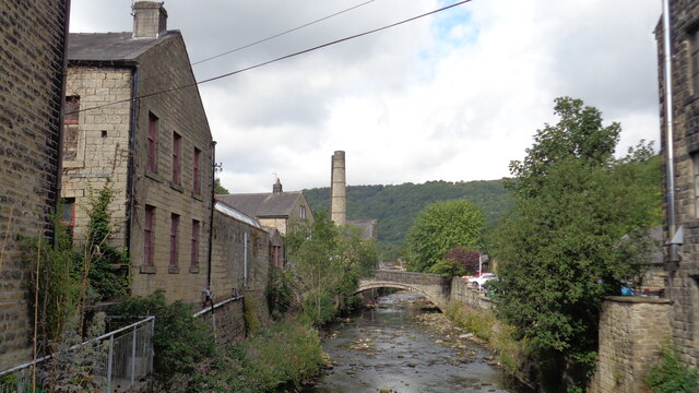 River Calder At Hebble End © Kevin Waterhouse Cc-by-sa/2.0 :: Geograph ...