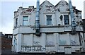 Derelict building on Cattle Market Road, Northampton