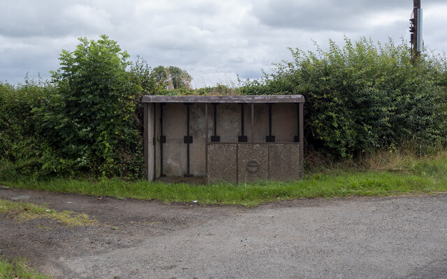Bus shelter near Toome