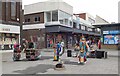 SJ8990 : Street Musicians in Merseyway by Gerald England