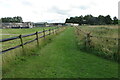 Footpath to Greystoke Gill by Old Rectory Farm