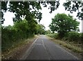 Minor road near Burcot Farm