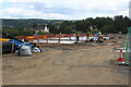 Construction site, Ton-y-Felin Farm Lane