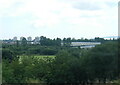 Valley Park Leisure Centre seen from M2