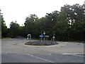 Roundabout on Bracknell Road, Crowthorne