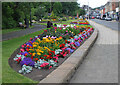 Flower beds in Galashiels