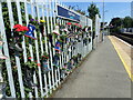 Primary school art at Rainham station