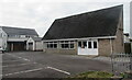 Building with a low-pitched roof, Llanharry