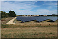TL1667 : Solar farm by Grafham Water dam by Hugh Venables