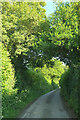 Lane near Hill House Farm