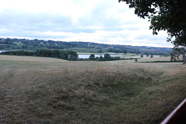 Looking towards the Hollowell Reservoir