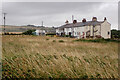 Coastguard Cottages seen from The Cleveland Way at Huntcliff Nature Reserve, Saltburn