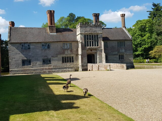 Geese at Baddesley Clinton National Trust property
