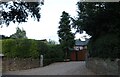 House entrance on Harlestone Road, Chapel Brampton