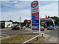 Service station on Reading Road, Yateley