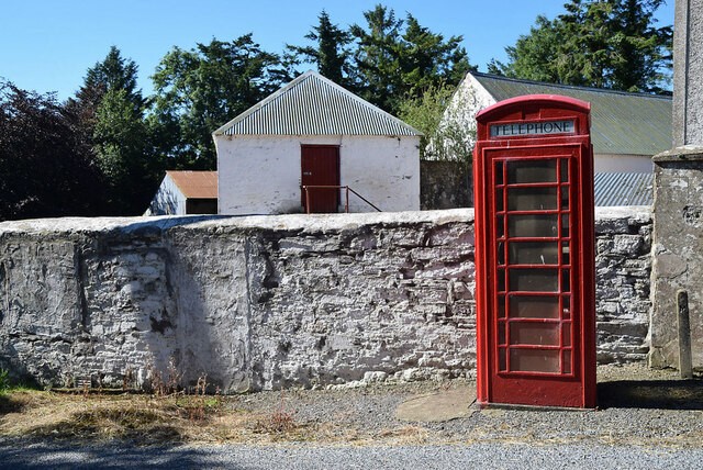 Phone box, Ballynahatty Road, Ballynahatty