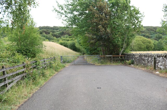 Entrance to Cullaloe Reservoir